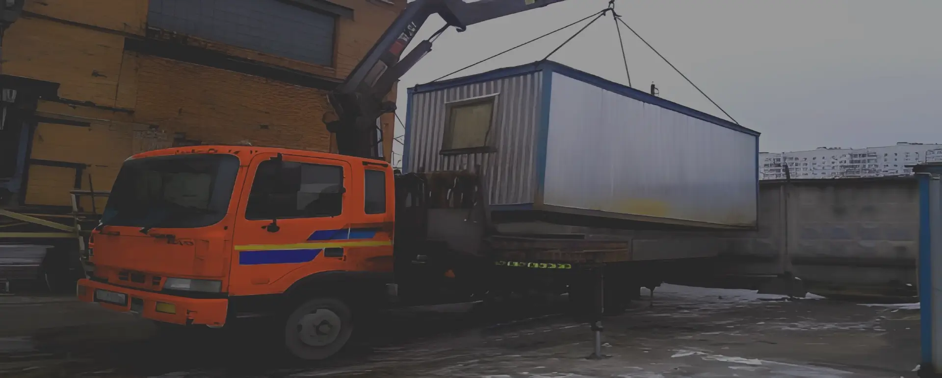 Получить уникальное предложение по перевозке негабаритного вагончика грузовым транспортом по России из Оренбурга с гарантией безопасности